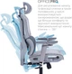 Кресло компьютерное офисное эргономичное OfficePro Unity OC710G Grey - изображение 10