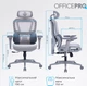 Кресло компьютерное офисное эргономичное OfficePro Unity OC710G Grey - изображение 17
