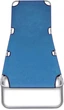 Лежак JG NEON Синий 175х55 см — компактный раскладной шезлонг - изображение 3