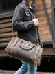 Сумка шоппер жіноча з натуральної шкіри Vintage leather-14410 Коричнева - зображення 2