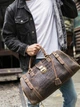 Сумка шоппер жіноча з натуральної шкіри Vintage leather-14410 Коричнева - зображення 15