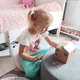 Копилка монетница интерактивная на батарейках для обучения детей экономии 11.8 см коричневая Iso Trade FK-2187 - изображение 9
