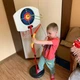 Детский баскетбольный набор с луком и мячом для активного отдыха 2 в 1 Kruzzel FK-1661 - изображение 9