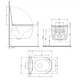 Унитаз подвесной Qtap Taurus Ultra Quiet 515×360×350 мм, Matt Black, с сиденьем Slim Duroplast / Soft-close / Quick Release QTTAU28BLM50504 - изображение 2