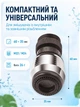 Насадка на кран для экономии воды Aqua Save поворотный водосберегающий аэратор распылитель, два режима BRS Silver-Black - изображение 5