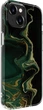 Etui na smartfon Evelatus PC Customized Print Design Marble do Apple iPhone 15 Dark Green (EVEAPP15PPDMGG) - obraz 1