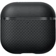 Чехол Pitaka Aramid Fiber Magnetic Case для Apple AirPods 4 Black/Gray (APM2404) [170965] - изображение 1
