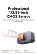 Веб-камера UGREEN CM973 FineCam 4K з автофокусом, шумозаглушенням, мікрофоном, функцією Face AE, захисною кришкою та штативом для ПК та Mac Black (85071A) - зображення 9