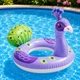 Дитячий надувний круг Intex 59221 Violet «Павич» 91×58 см для дітей 3–6 років - зображення 4