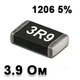 Резистор SMD 3.9R 1206 5% - 737273 - изображение 1