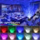 Ночник-проектор звездного неба Galaxy 3-в-1, LED-проектор с Bluetooth-колонкой, лазерными звездами, океанской волной и пультом ДУ, - изображение 8