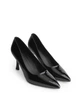 Туфлі жіночі на підборах Meideli 6264/Black/Polish/L8337-8/B 38 Чорний - зображення 2