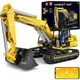 Конструктор Экскаватор Mould King 13112S на радиоуправлении 2169 деталей желтый - изображение 1