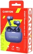 Наушники Canyon OnGo TWS-10 ANC ENC Purple (CNS-TWS10PL) - изображение 8