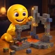 Магнітний конструктор Майнкрафт Minecraft (1281) Небезпечні тунелі 128 деталей 6 фігурок магнітні кубики шахта блоки набір - зображення 4