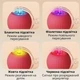 Смарт-мяч для кошек и собак WikerBall со световыми и звуковыми эффектами, красный - изображение 8