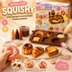 Набір для створення силіконових сквішів DIY Squishy Десерти антистрес іграшка для творчості ліплення - изображение 1