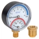 Термоманометр радіальний ITAL біметалевий 1/2" 6 бар 120℃ (PM-IT0013) - зображення 1