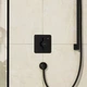 Смеситель для душа Hansgrohe DuoTurn Q термостатический, черный матовый (75614670) - изображение 3