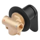 Смеситель для душа Kroner Element 211433-3801 однорычажный, черный матовый - изображение 3