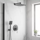 Смеситель для душа Grohe Essence однорычажный, черный матовый (24167KF1) - изображение 3