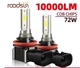 Светодиодная LED лампа HB3 HB4 9005 9006, ПРОТИВОТУМАНКИ, дневные ходовые огни, ближний дальний свет (1шт) - изображение 1