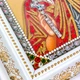 Икона «Святая мученица Валентина» на стекле в белой раме - изображение 5