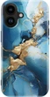 Etui na smartfon Evelatus Slim Shell with Magsafe Customized Print Design do Apple iPhone 16 Blue (EVEA16SSMCPDPG) - obraz 2