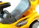Толокар Baby Mix Mega Car з батьківською ручкою 3в1 Жовтий (45840) - зображення 3