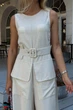 Комбинезон Jadone Fashion Вива S бежевый - изображение 6