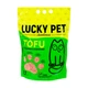 Наповнювач Lucky Pet з тофу для котячого туалету, гіпоалергений, 12 л - зображення 1