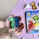 Деревянный пазл-вкладыш Мишки 8 элементов Дерево цвета радуги - изображение 3