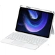 Чехол-клавиатура Zhisihui Bluetooth для Xiaomi Pad 6/6Pro, 11-дюймовый магнитный съемный силиконовый чехол, ультратонкая клавиатура с подсветкой и интеллектуальным тачпадом, белый. - зображення 2
