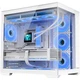 Корпус Huntkey S980Evo White Panoramic Seaside (быстросъемные крепления, поддержка водяного охлаждения 360 мм, 10 мест для вентиляторов, ATX, легко устанавливаемая верхняя крышка, порт Type-C) - изображение 3