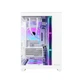 Корпус Huntkey S980Evo White Panoramic Seaside (быстросъемные крепления, поддержка водяного охлаждения 360 мм, 10 мест для вентиляторов, ATX, легко устанавливаемая верхняя крышка, порт Type-C) - изображение 11