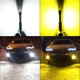 Потужні LED автолампи H7 Q6 90W 9000LM 6500K для фар ближнього та дальнього світла, 2 шт. - зображення 2