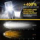 Автолампы LED KaTur H8 100W 15000 люмен, комплект 2 шт., яркий белый свет для фар - изображение 7