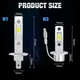 Компактні світлодіодні лампи H1 XSTORM LED 70W для авто, набір 2 шт - зображення 2