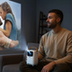 Портативный проектор + пульт, 4K HD, Android 11.0, Wi-Fi 6.0, Bluetooth, E350 / Мультимедийный проекто HDSYR_2578 - изображение 3