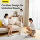 Автомобільний пилосос Baseus A2Pro Car Vacuum Cleaner(6000pa) White - зображення 10