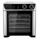 Сушилка для овощей и фруктов Grunhelm GFD2508 800 Вт серебристая 5250551 - изображение 4