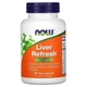 Препарат для печени Now Foods (Liver Refresh ™ with Milk Thistle Extract) 90 вегетарианских капсул - изображение 1