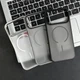 Чехол (накладка) Apple iPhone 17 Pro Max, Air Beats Matte Camera, MagSafe, Серый - 743153 - изображение 5