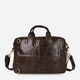 Сумка портфель мужская из натуральная кожи Vintage leather-14074 Коричневая - изображение 2