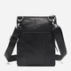 Сумка кросс боди через плечо мужская из натуральная кожи Vintage leather-14607 Черная - изображение 3