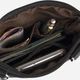 Сумка кросс боди через плечо мужская из натуральная кожи Vintage leather-14607 Черная - изображение 5