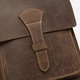 Сумка кросс боди через плечо мужская из натуральная кожи Vintage leather-14660 Коричневая - изображение 6