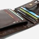 Кошелек кожаный для карточек Vintage leather-14682 Коричневый - изображение 7