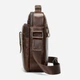 Сумка планшет через плечо мужская из натуральная кожи Vintage leather-14700 Коричневая - изображение 3