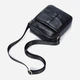 Сумка планшет через плечо мужская из натуральная кожи Vintage leather-14721 Черная - изображение 4